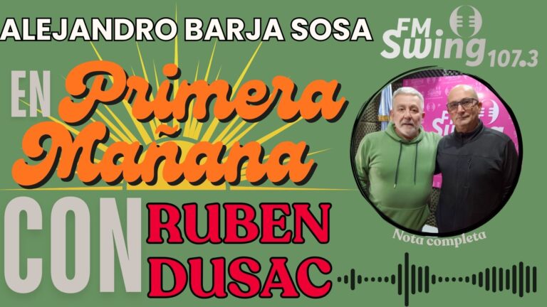 Alejandro Barja Sosa: Concejal de JxC habla de la actualidad en Campana.