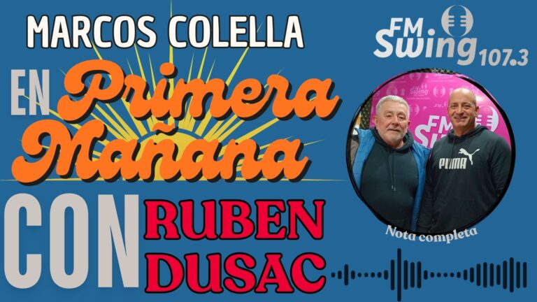 Marcos Colella : El Peronismo todavía no pudo derimer su interna.