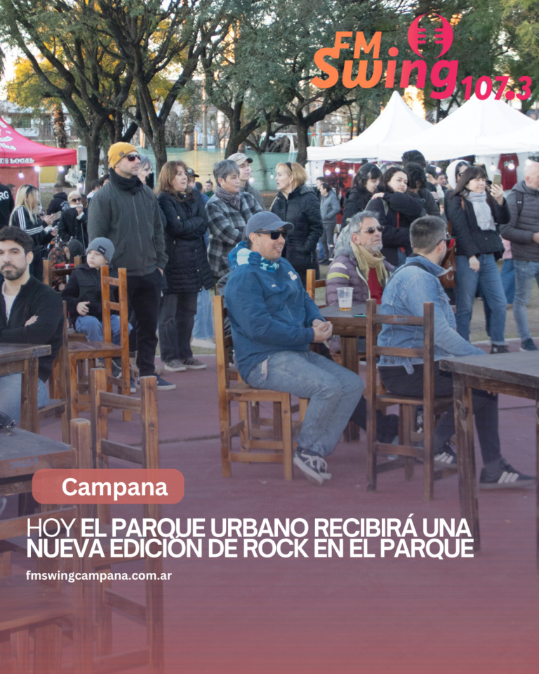 Hoy el Parque Urbano recibirá una nueva edición de Rock en el Parque