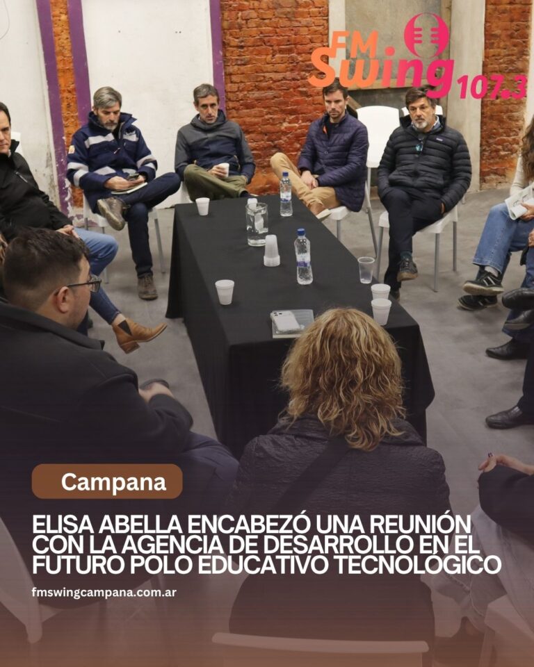 Elisa Abella encabezó una reunión con la Agencia de Desarrollo en el futuro Polo Educativo Tecnológico