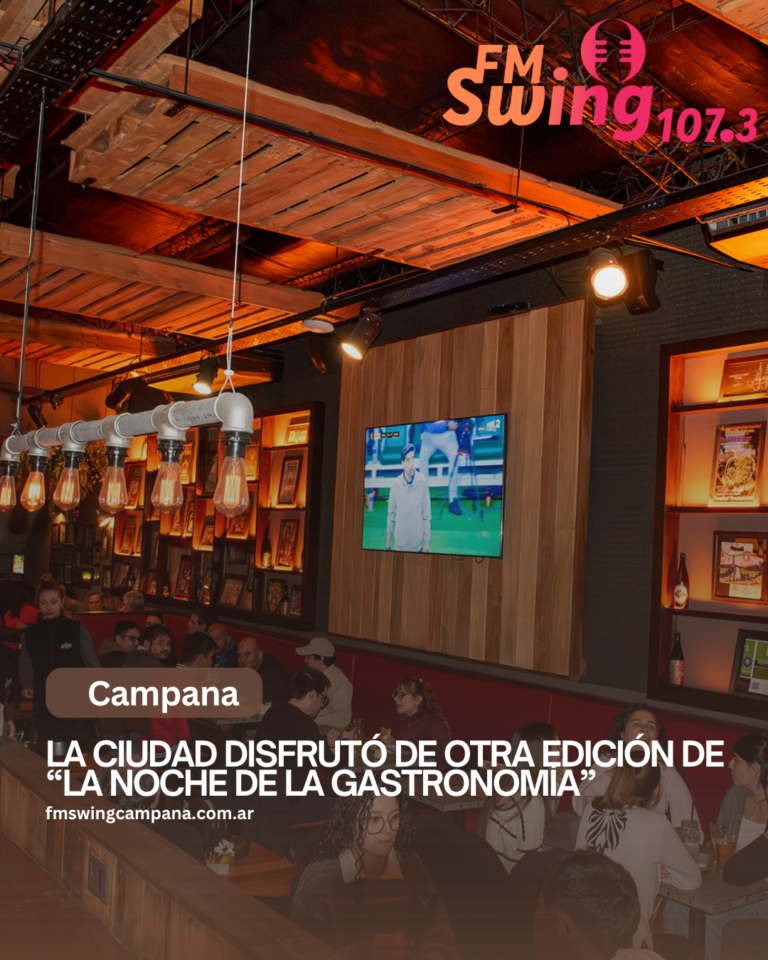 La ciudad disfrutó de otra edición de “La Noche de la Gastronomía”