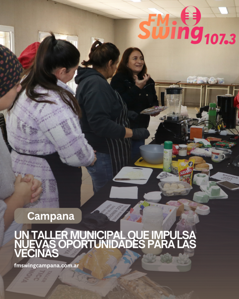 Un taller municipal que impulsa nuevas oportunidades para las vecinas