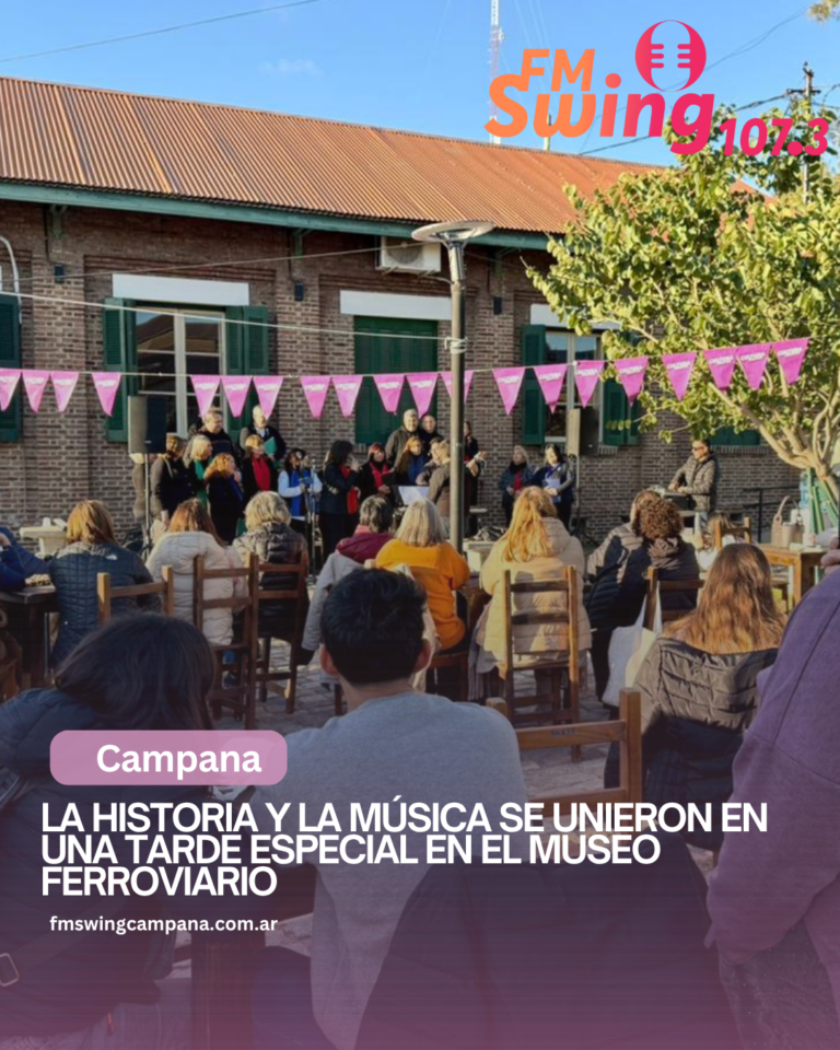 La historia y la música se unieron en una tarde especial en el Museo Ferroviario