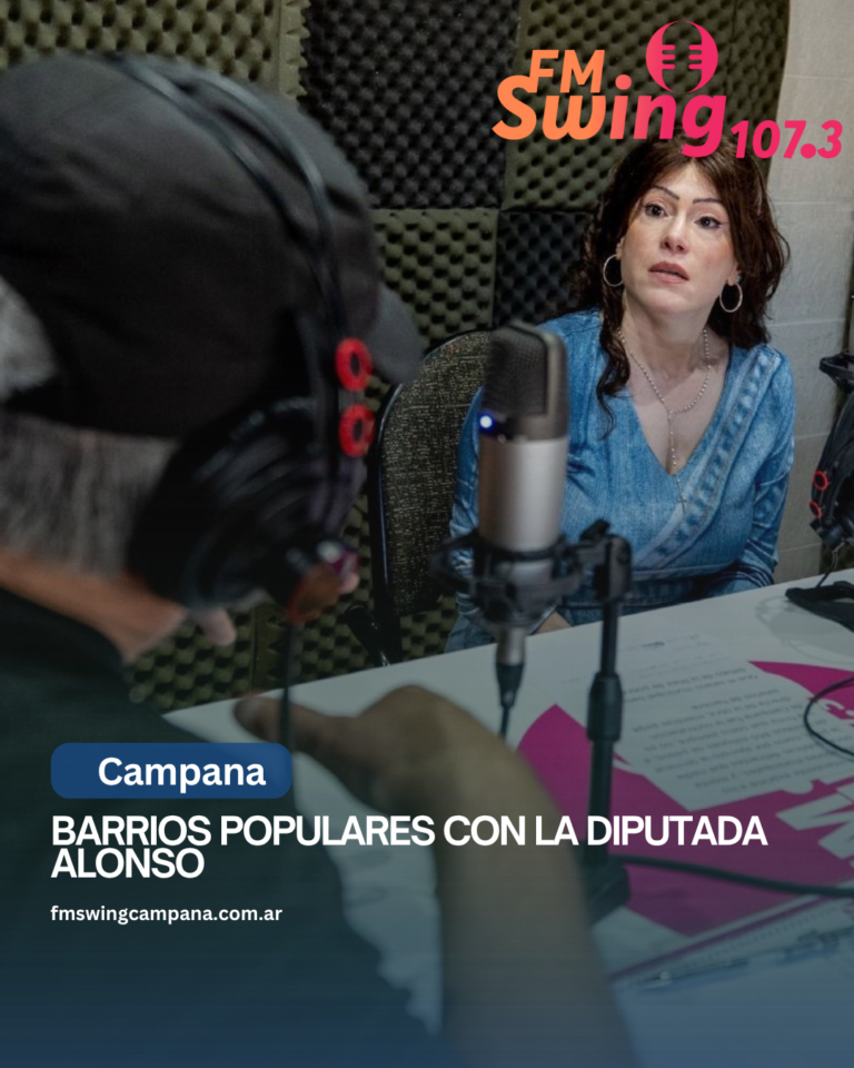 BARRIOS POPULARES CON LA DIPUTADA ALONSO