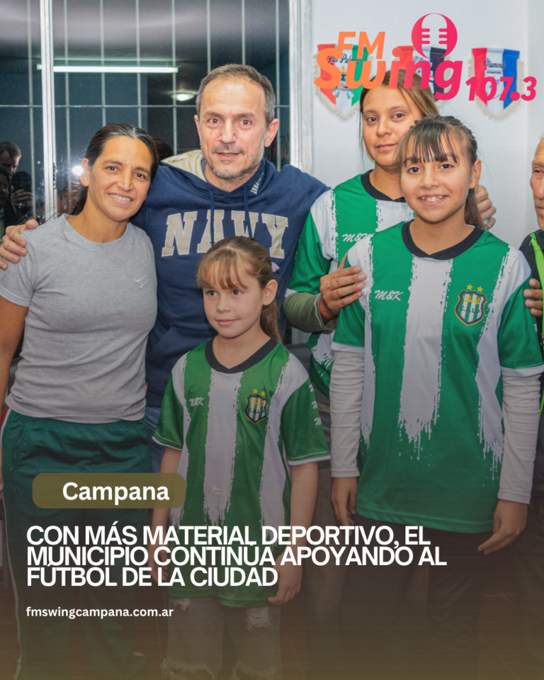 Con más material deportivo, el Municipio continúa apoyando al fútbol de la ciudad