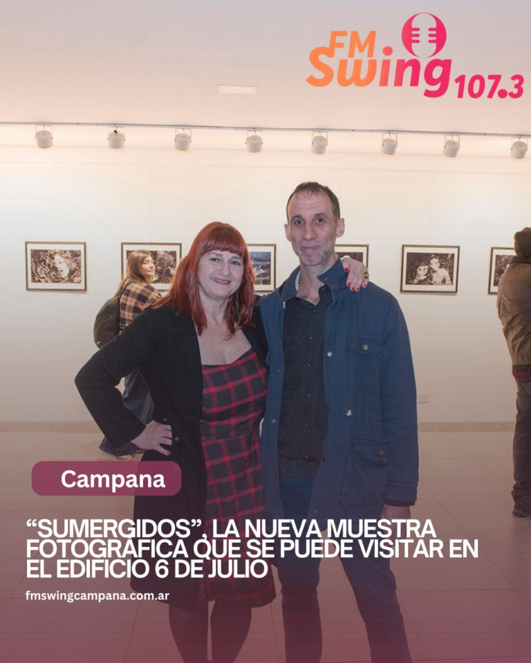“Sumergidos”, la nueva muestra fotográfica que se puede visitar en el Edificio 6 de Julio