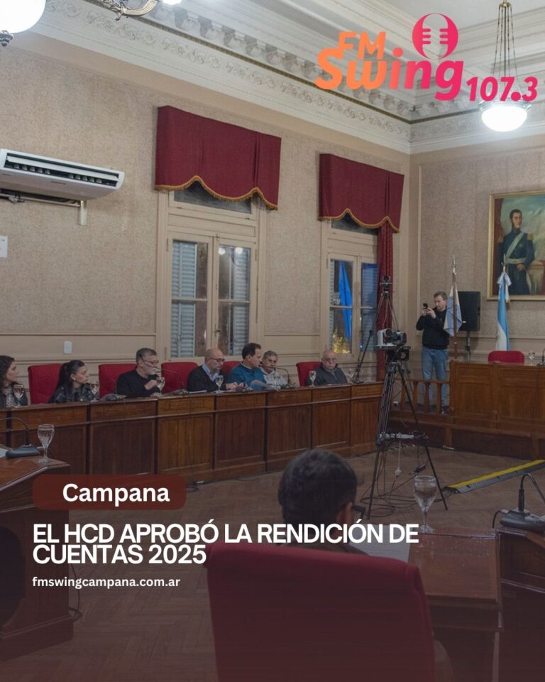 El HCD aprobó la Rendición de Cuentas 2025
