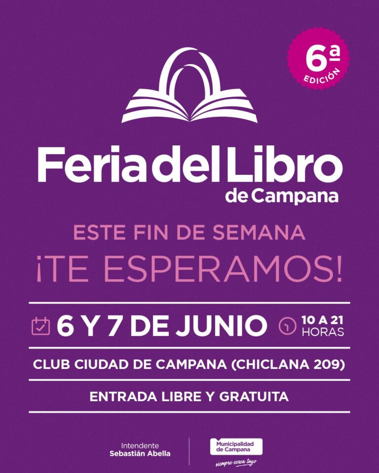 La Feria del Libro también tendrá una gran participación de escritores locales