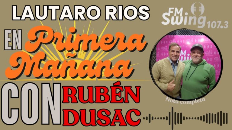 Dr Lautaro Ríos : La educación es el gran fracaso de la Argentina