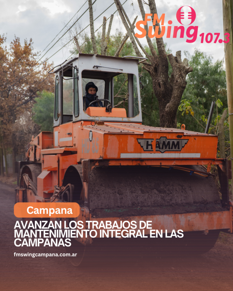 Avanzan los trabajos de mantenimiento integral en Las Campanas