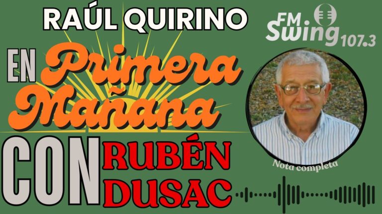 Raul Quirino : Denuncia que los vecinos de la FACERA manifestaron que ante una nota periodistica cortaron cuando ellos nombraban a Raul.