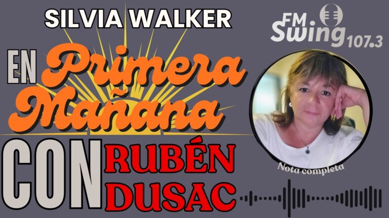Silvia Walker : Esposa de José Tito Martínez periodista fallecido y recordado ayer en nuestro día.