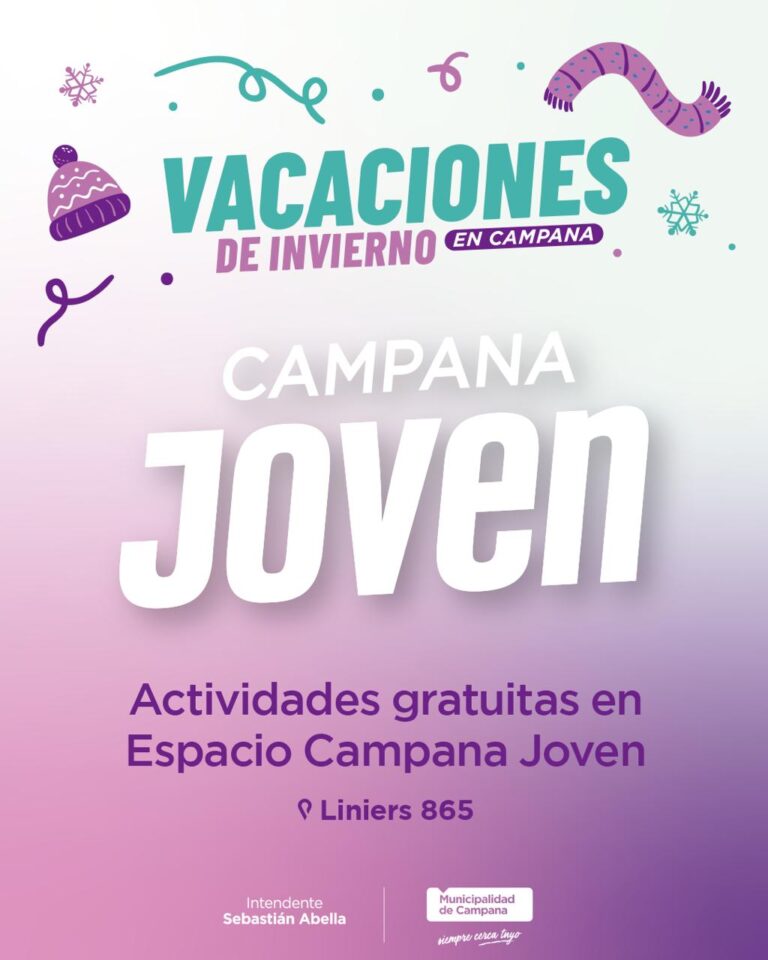 Campana Joven tendrá variadas propuestas durante las vacaciones de invierno