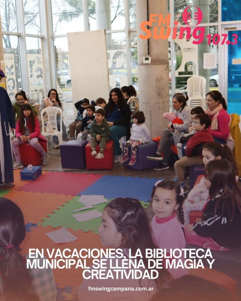 En vacaciones, la Biblioteca Municipal se llena de magia y creatividad