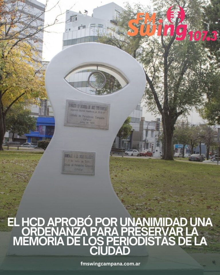 El HCD aprobó por unanimidad una ordenanza para preservar la memoria de los periodistas de la ciudad