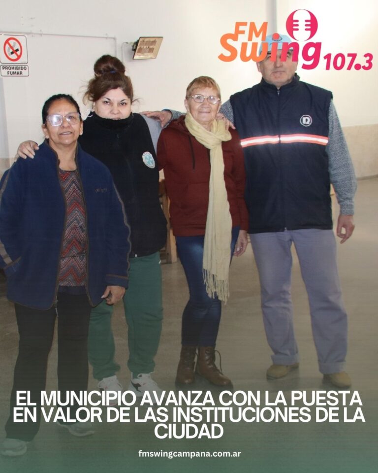 El Municipio avanza con la puesta en valor de las instituciones de la ciudad