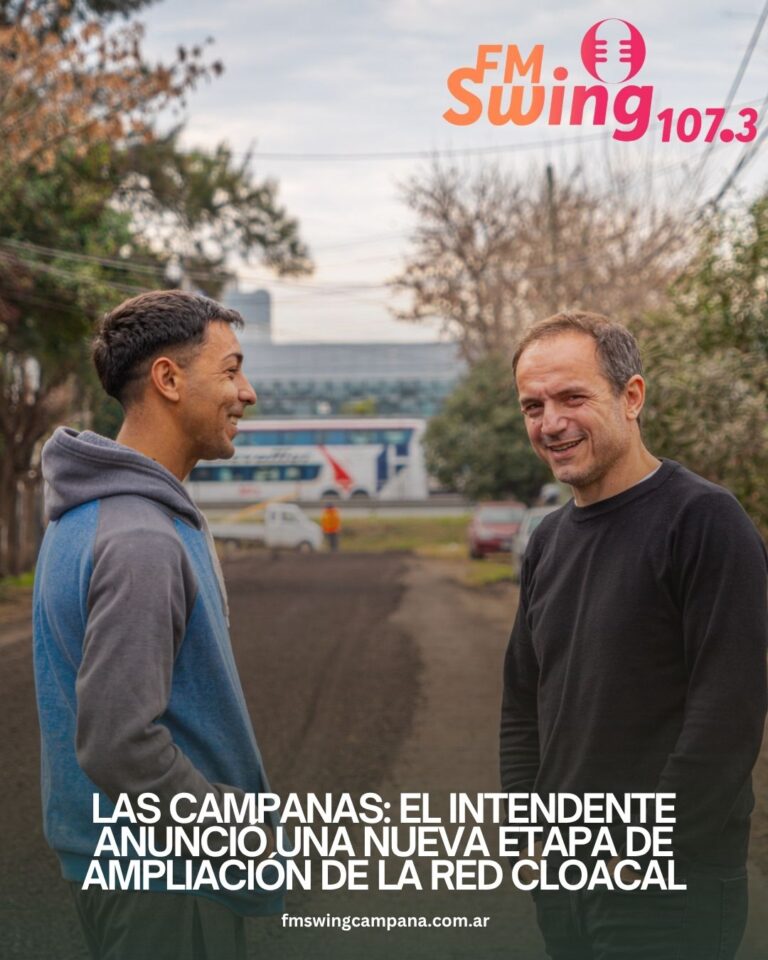 Las Campanas: el Intendente anunció una nueva etapa de ampliación de la red cloacal