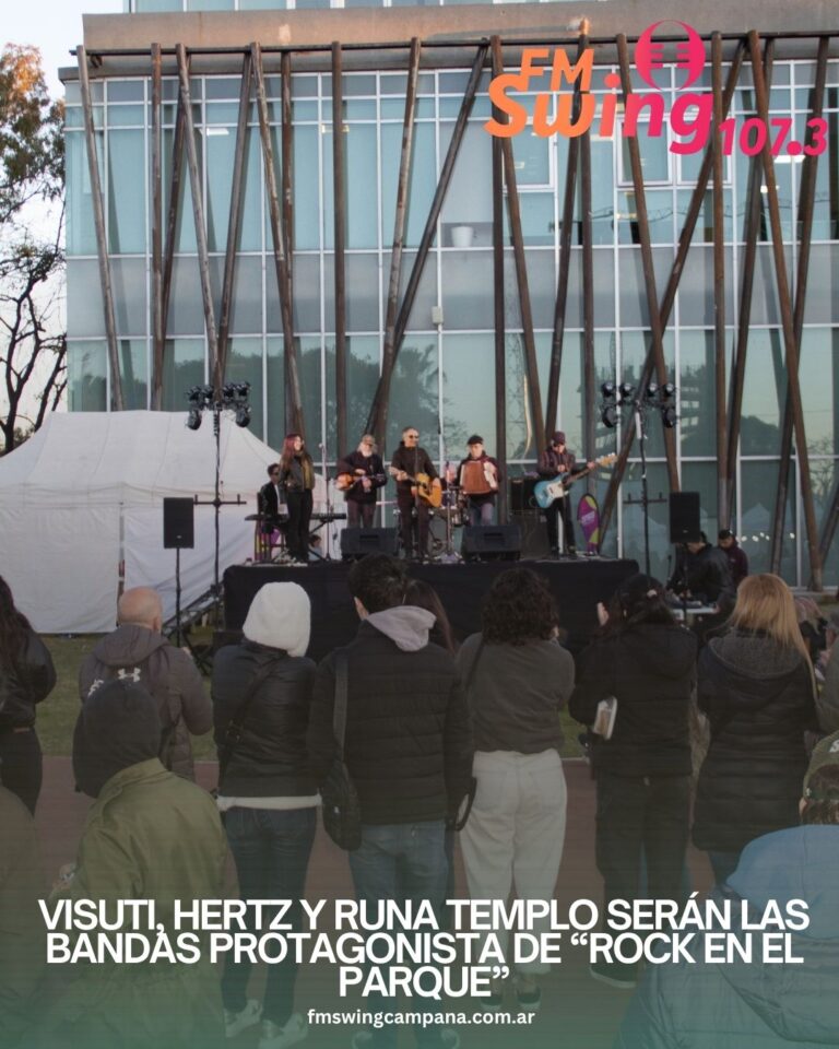 Visuti, Hertz y Runa Templo serán las bandas protagonista de “Rock en el Parque”