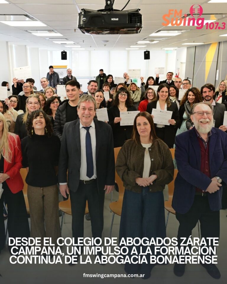 Desde el Colegio de Abogados Zárate Campana, un impulso a la formación continua de la abogacía bonaerense