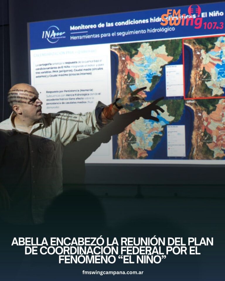 Abella encabezó la reunión del Plan de Coordinación Federal por el fenómeno “El Niño”