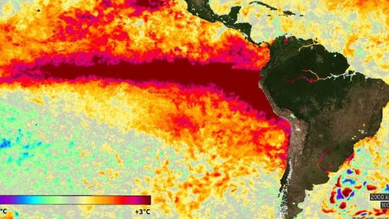 “El Niño” alcanzará en la región su máxima fuerza en diciembre