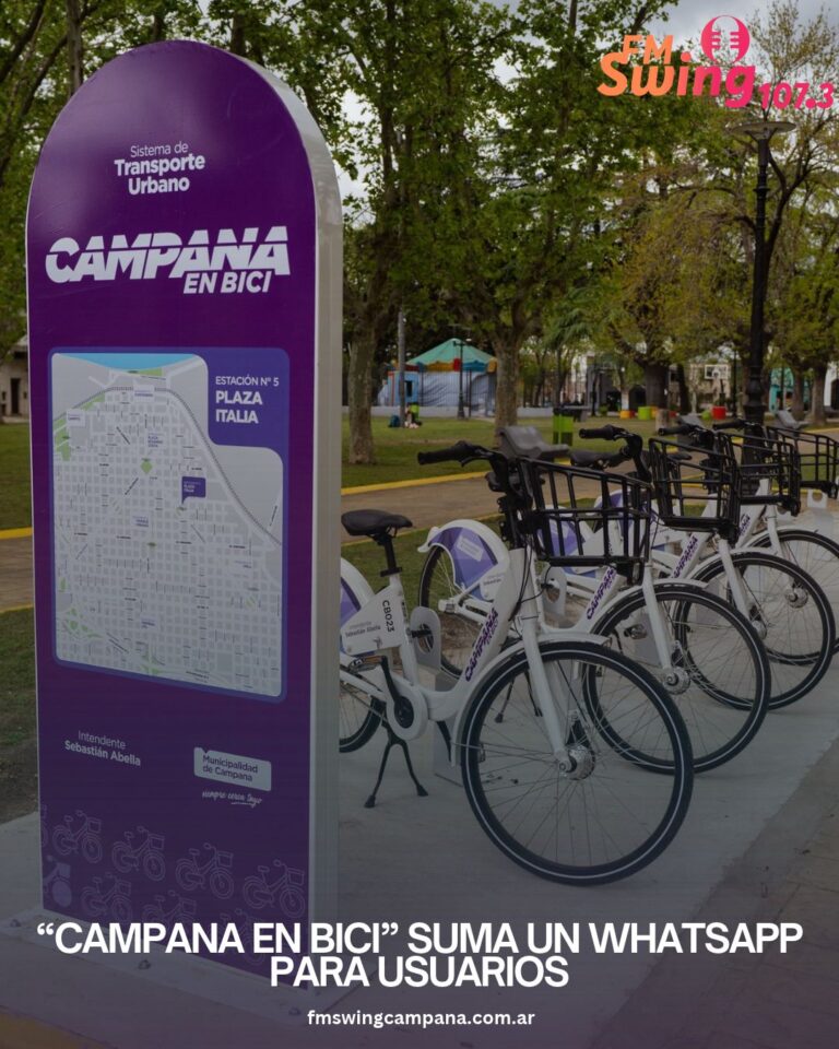 “Campana en Bici” suma un WhatsApp para usuarios