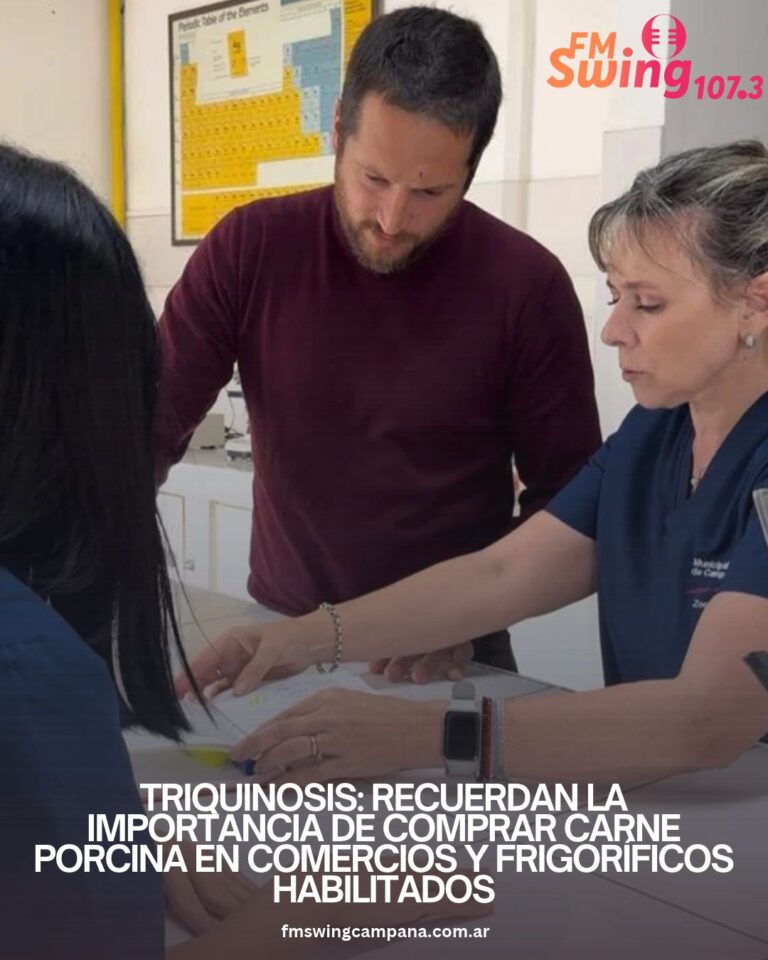 Triquinosis: recuerdan la importancia de comprar carne porcina en comercios y frigoríficos habilitados
