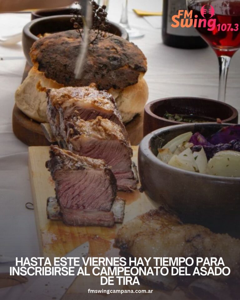 Hasta este viernes hay tiempo para inscribirse al Campeonato del Asado de Tira