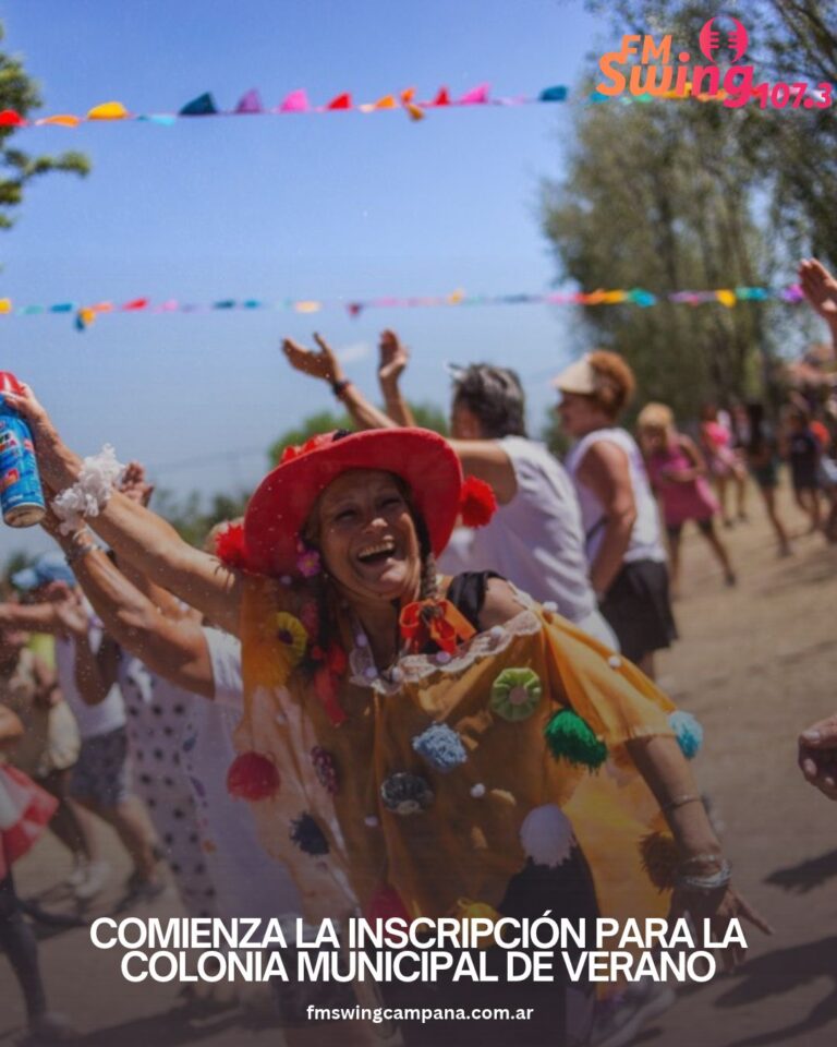 Comienza la inscripción para la Colonia Municipal de Verano