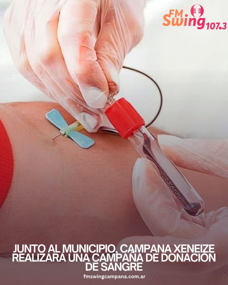 Junto al Municipio, Campana Xeneize realizará una campaña de donación de sangre