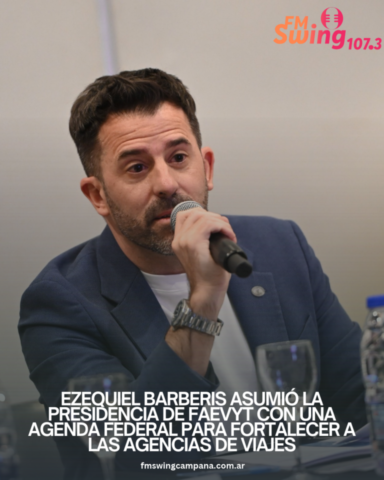 EZEQUIEL BARBERIS ASUMIÓ LA PRESIDENCIA DE FAEVYT CON UNA AGENDA FEDERAL PARA FORTALECER A LAS AGENCIAS DE VIAJES