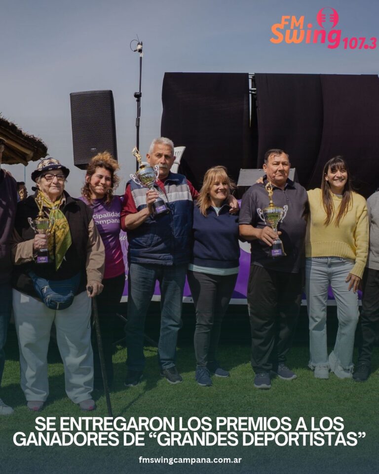 Se entregaron los premios a los ganadores de “Grandes Deportistas”